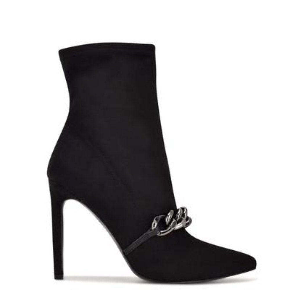 Nine West BLACK Timbaa Dress Bootie